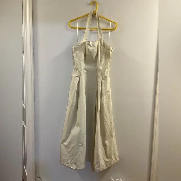 12. A New Day - Women's Midi Halter Dress - A New Day Cream - Picture 5 of 16